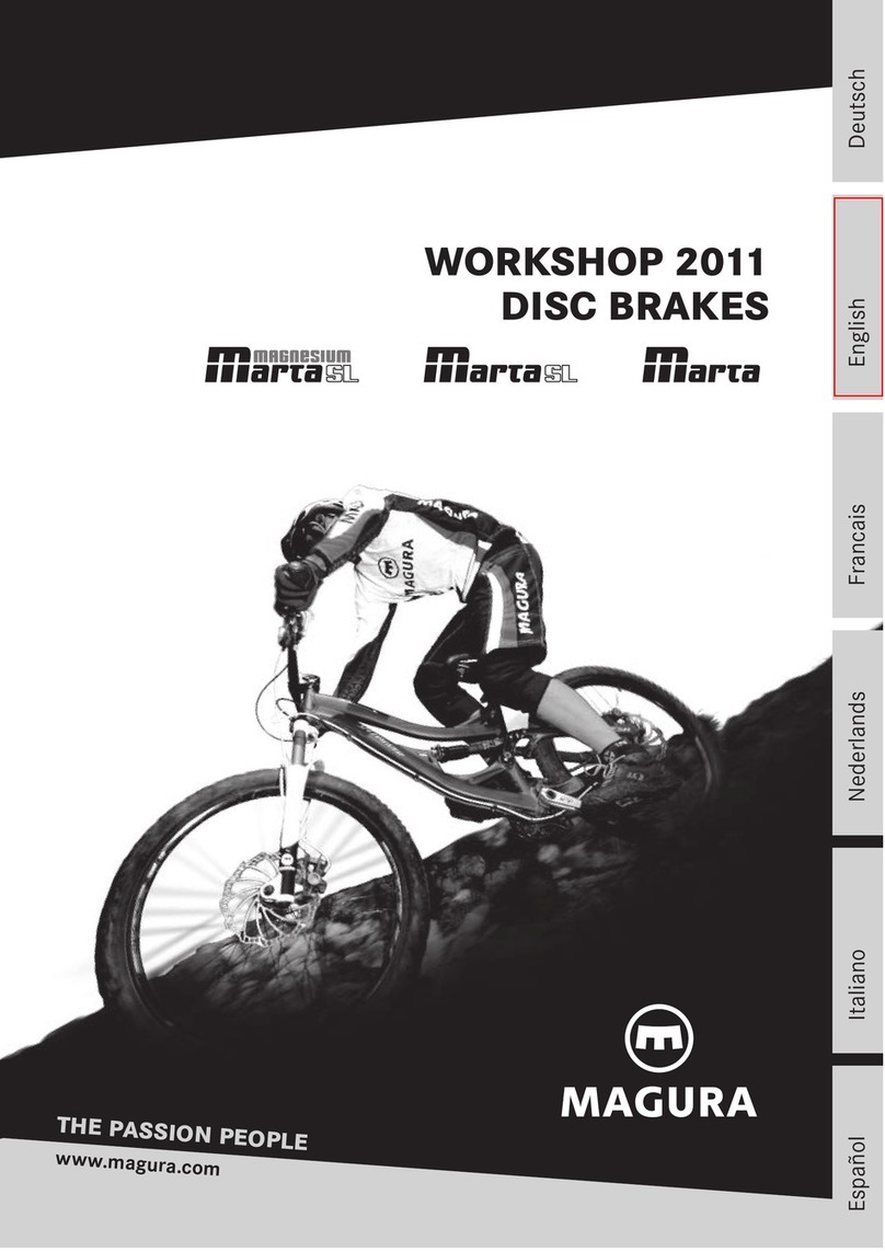 Magura Marta SL Magnesium Series Workshop manual