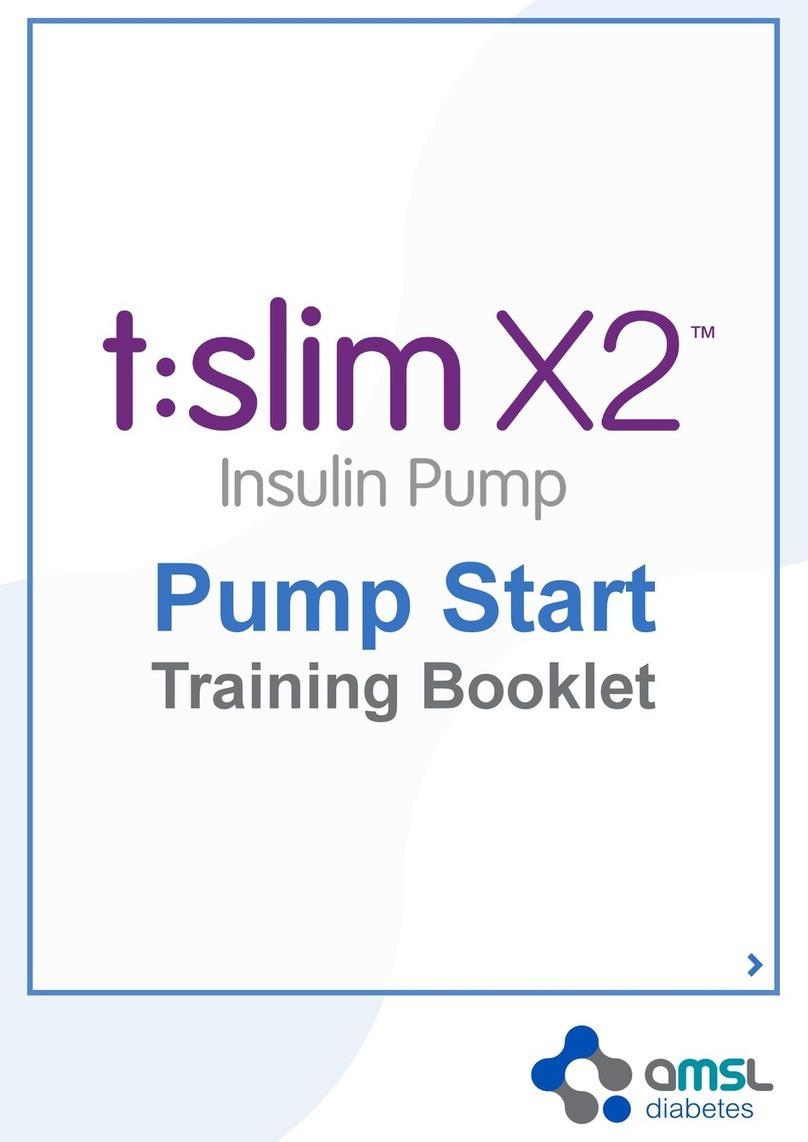 AMSL Diabetes t:slim X2 Training booklet