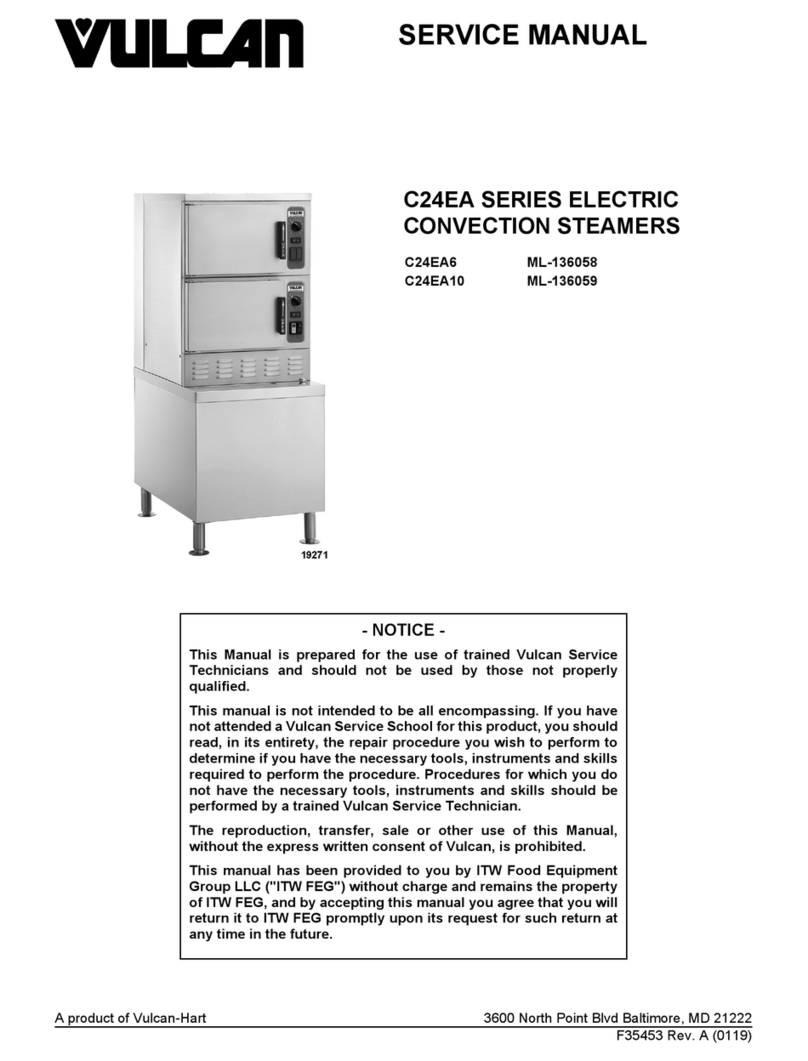Vulcan-Hart C24EA SERIES Service manual Vulcan-Hart C24EA SERIES Service manual
