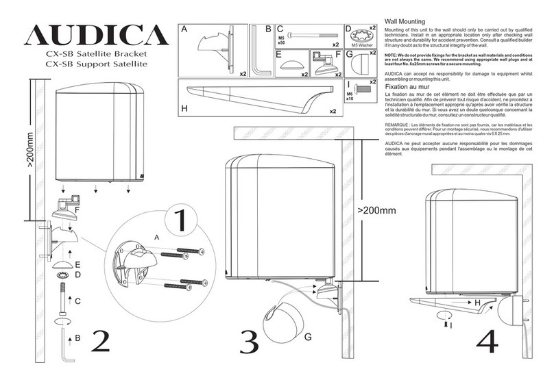 Audica CX-SB manual