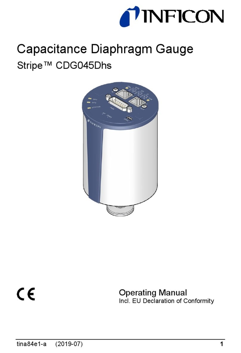 Inficon Stripe CDG045Dhs operating manual
