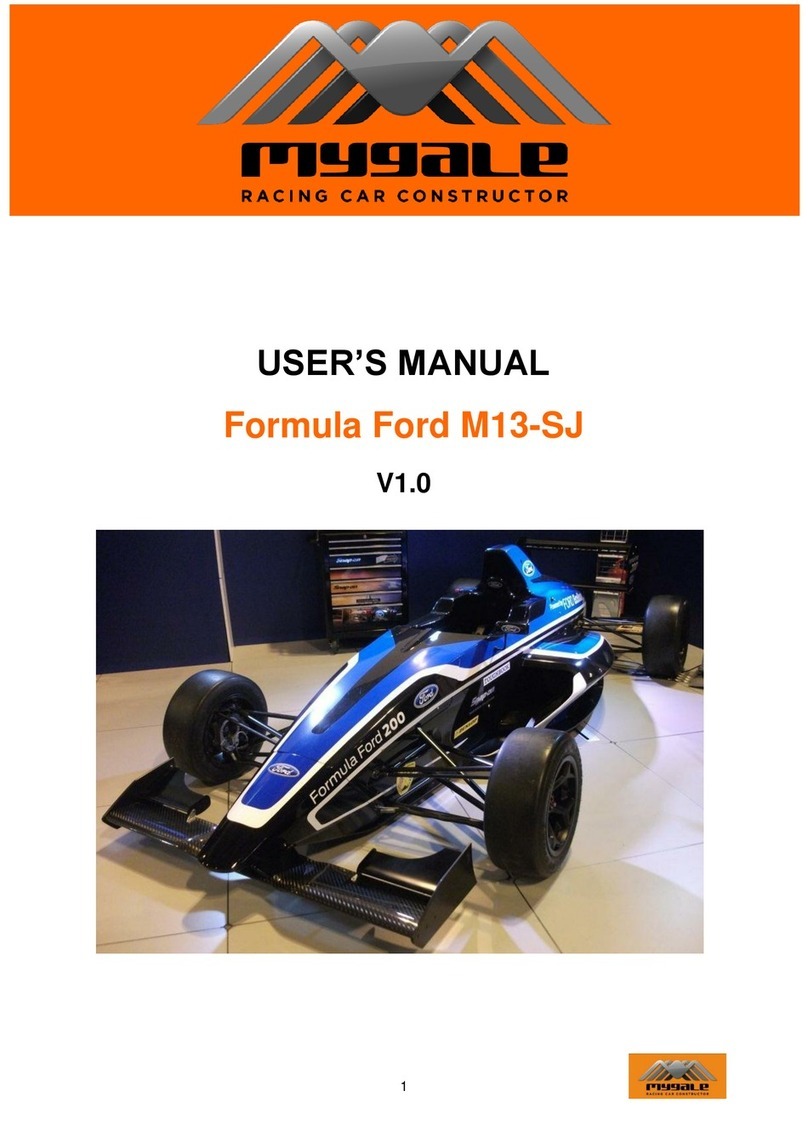 Mygale Formula Ford M13-SJ user manual