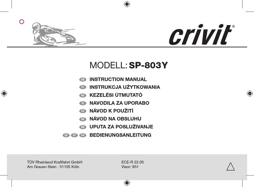 TUV Rheinland crivit SP-803Y instruction manual