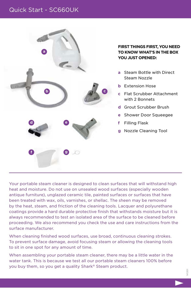 Shark SC660UK User manual