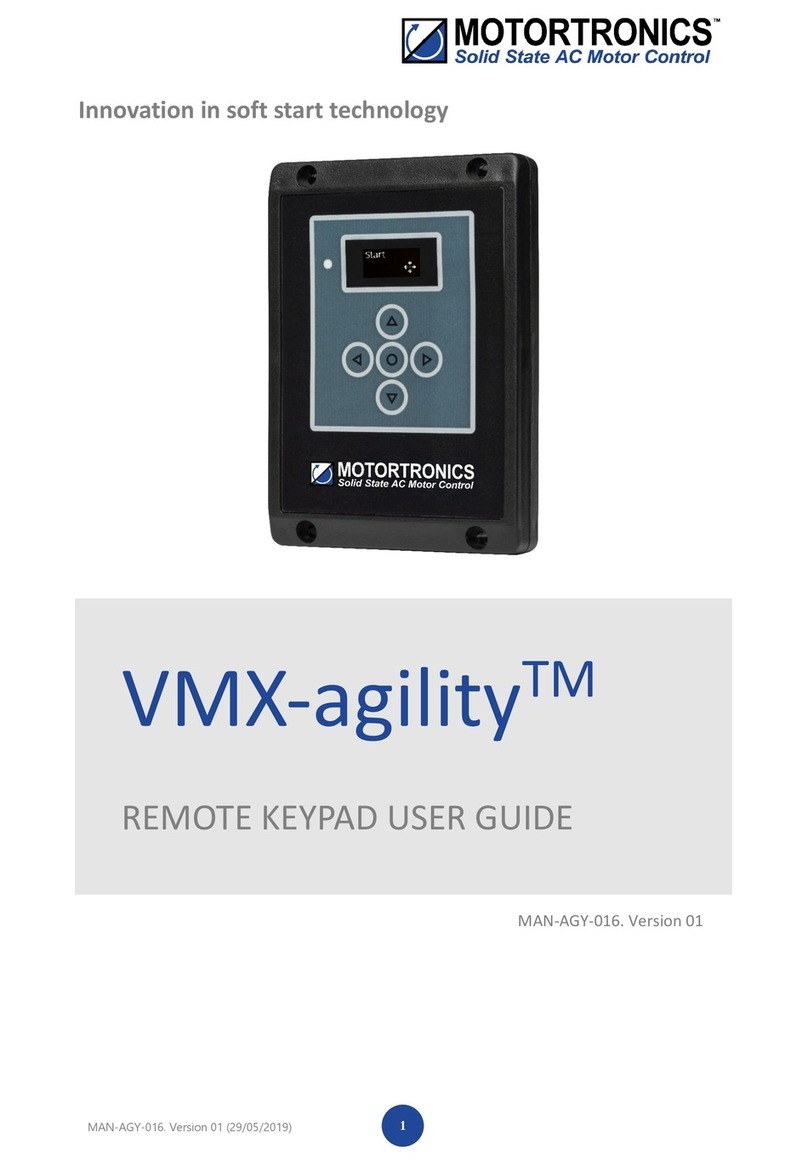 motortronics VMX-agility Series user guide