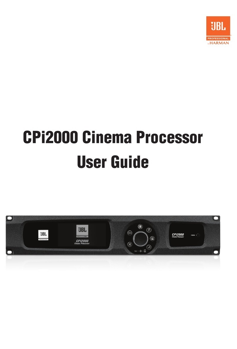 Harman JBL CPi2000 user guide
