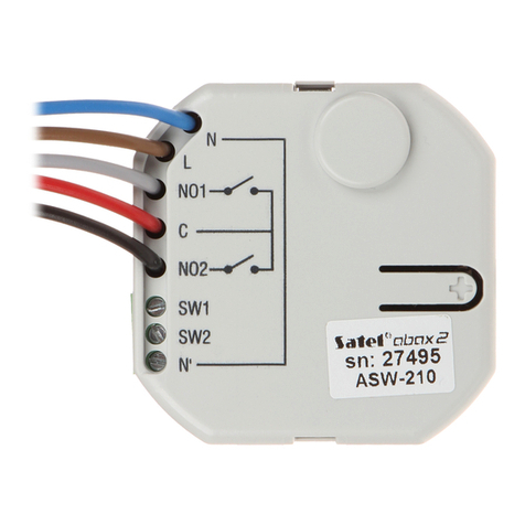Satel ASW-210 User manual