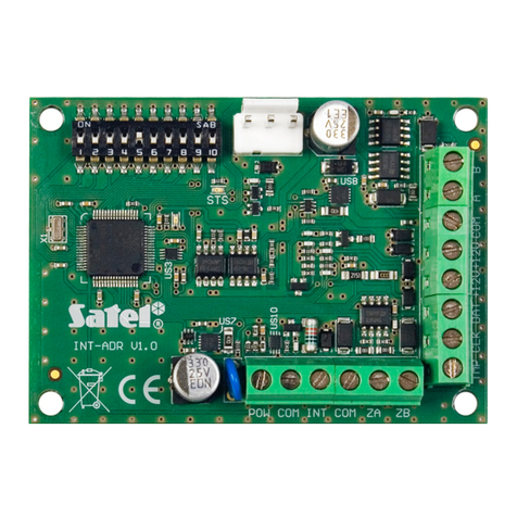 Satel INT-ADR User manual