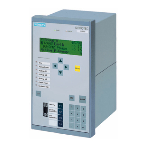 Siemens SIPROTEC 4 User manual