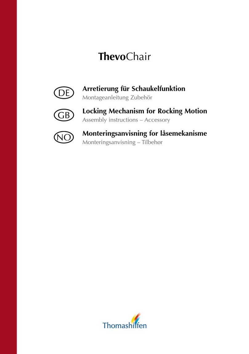 Thomashilfen ThevoChair Assembly instructions-Accessory