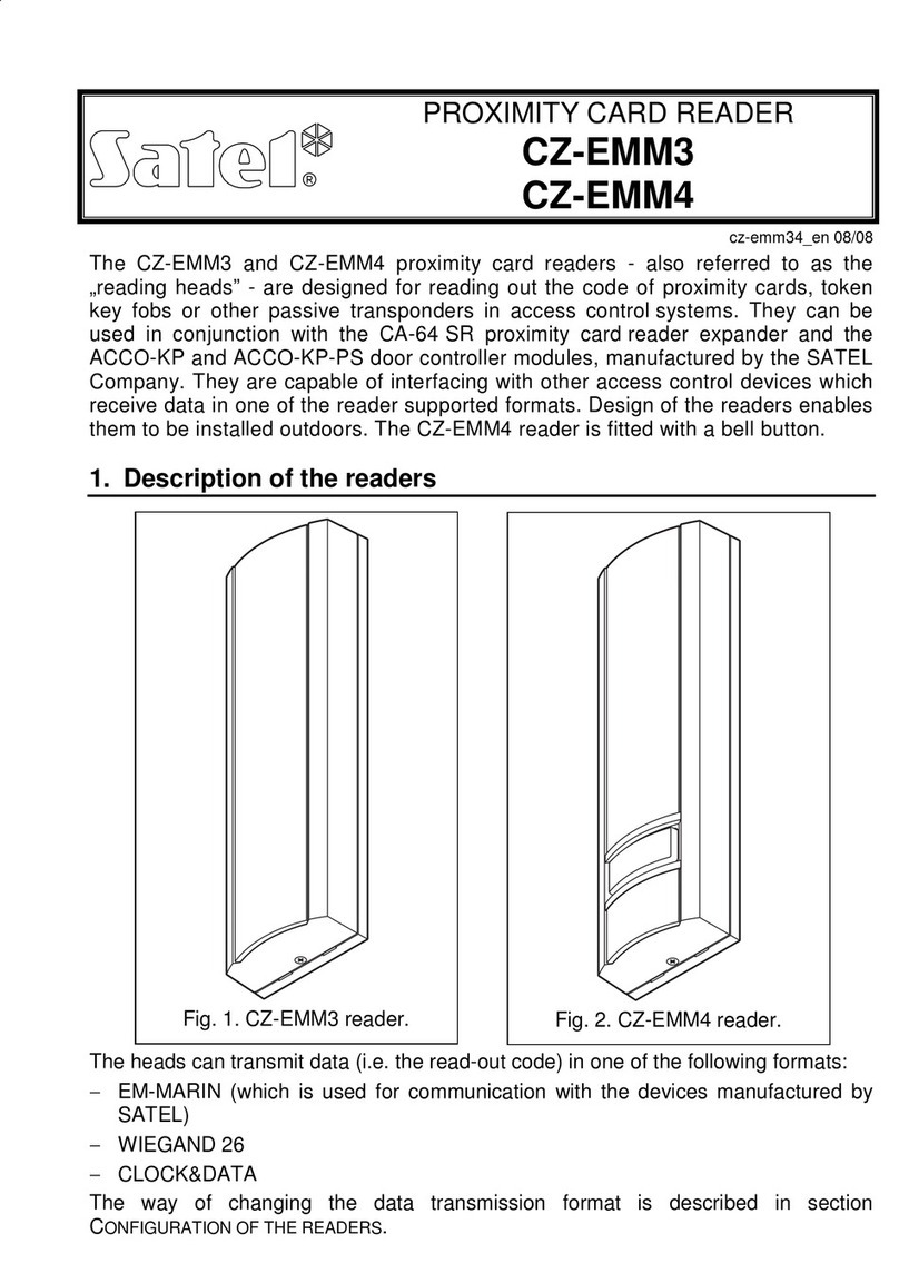 Satel CZ-EMM3 User manual