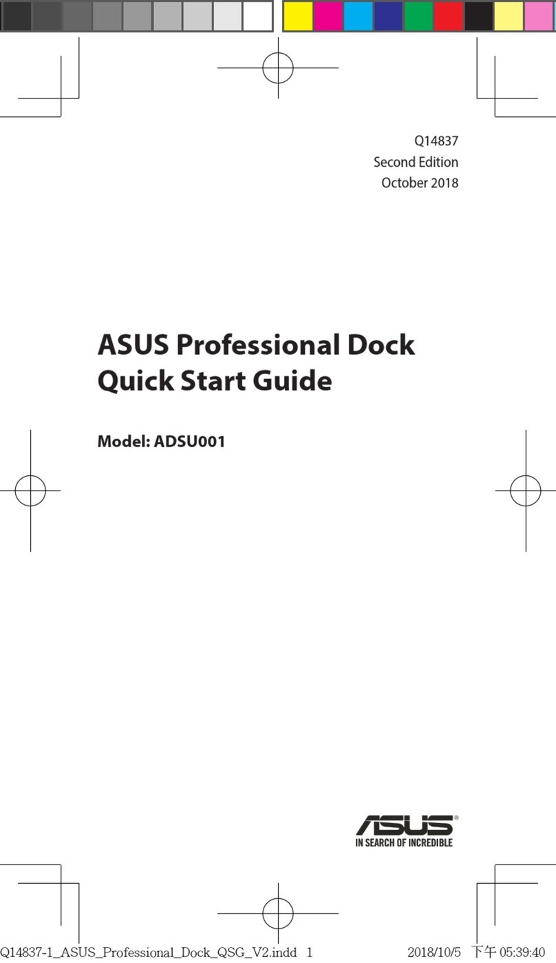 Asus ADSU001 User manual Asus ADSU001 User manual
