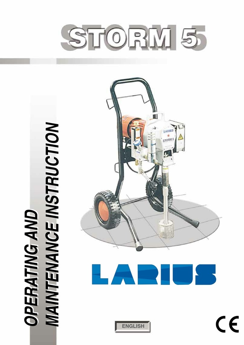Larius Storm 5 Operating manual