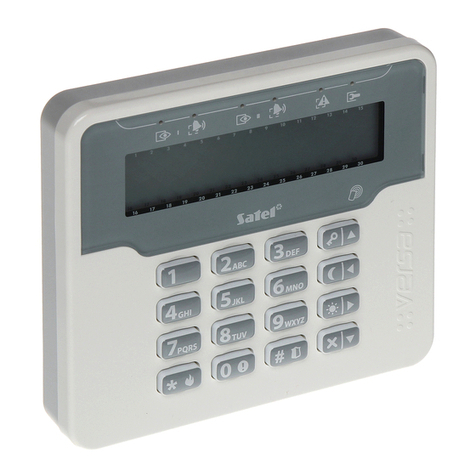 Satel VERSA-KWRL2 User manual
