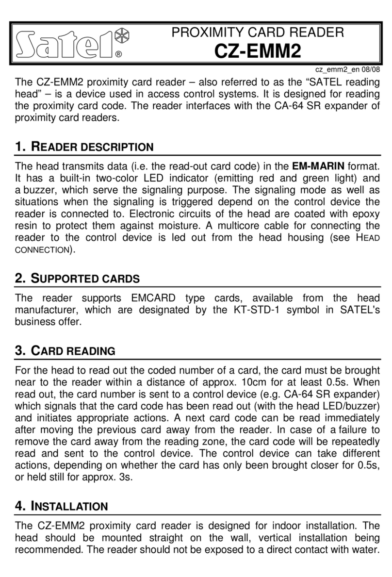 Satel CZ-EMM2 User manual