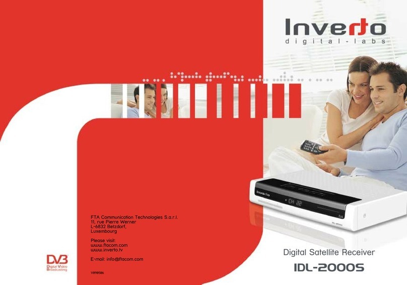 Inverto IDL-2000S User manual