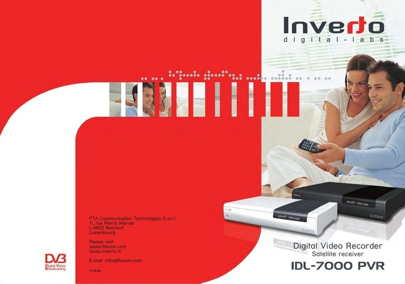 Inverto IDL 7000PVR user manual