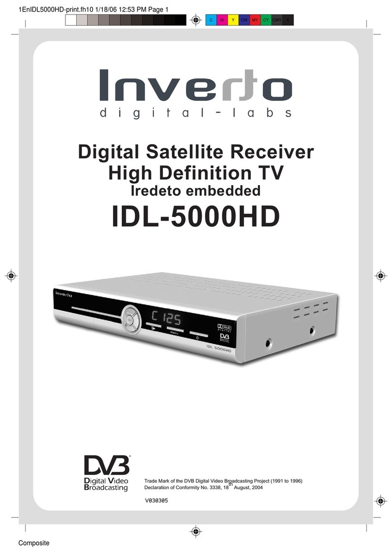 Inverto IDL-5000HD user manual