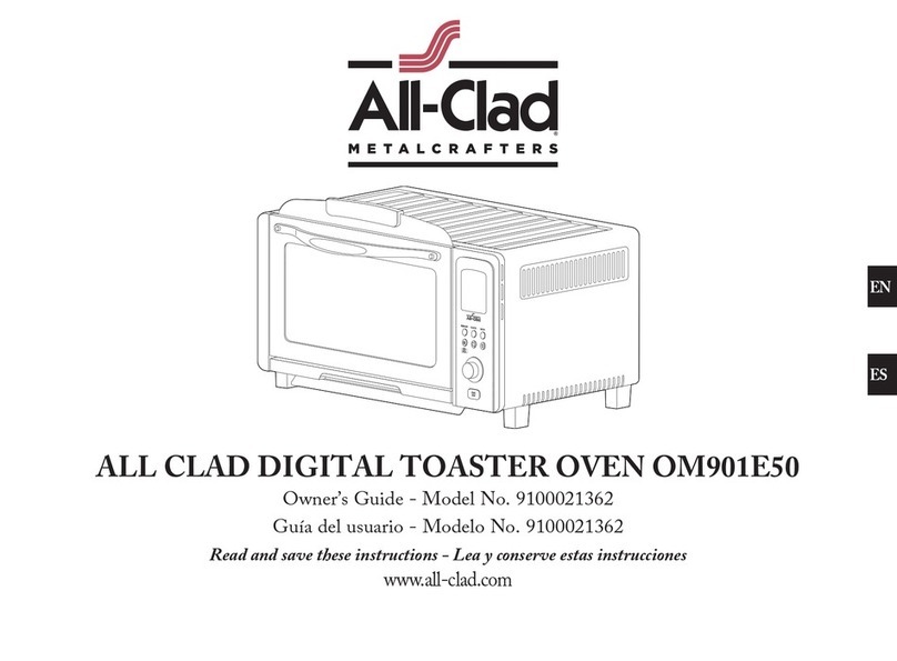 all-clad OM901E50 owner's guide