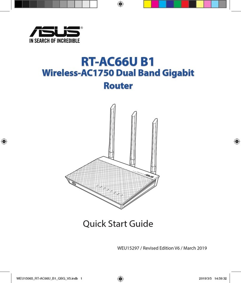 Asus RT-AC66U B1 quick start guide