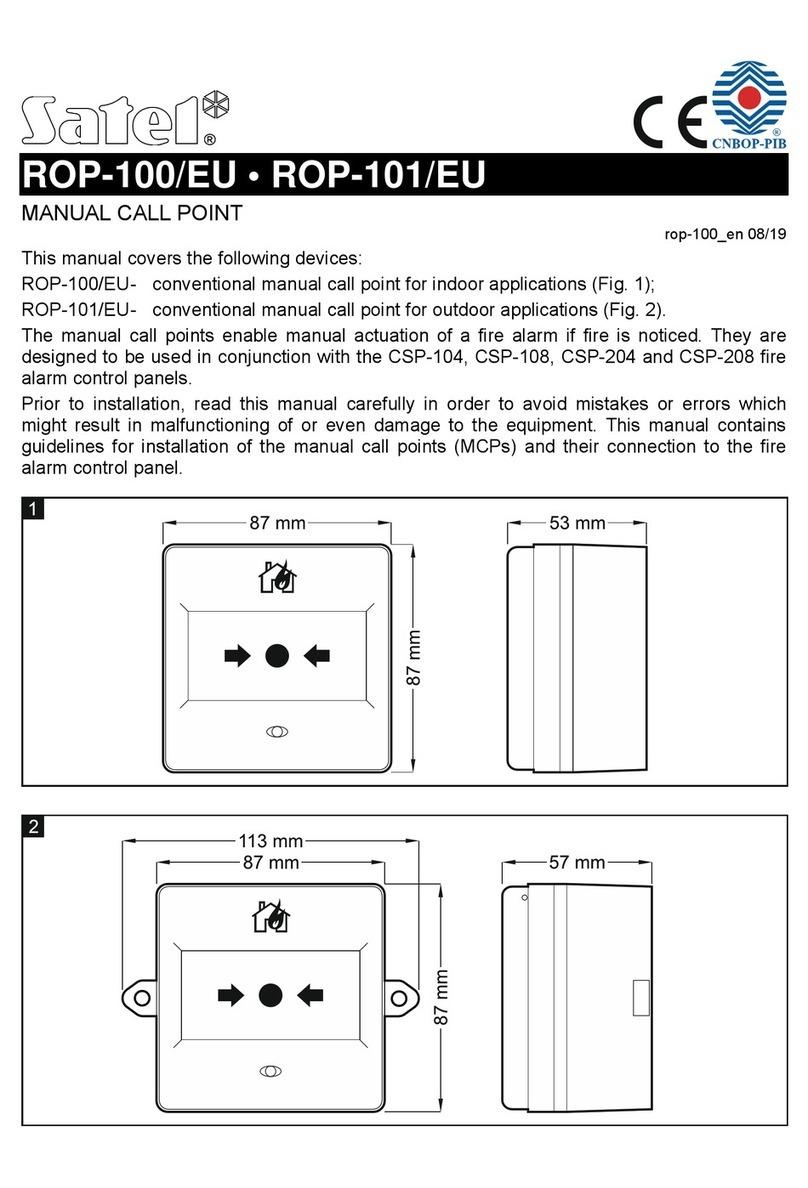 Satel ROP-101/EU manual