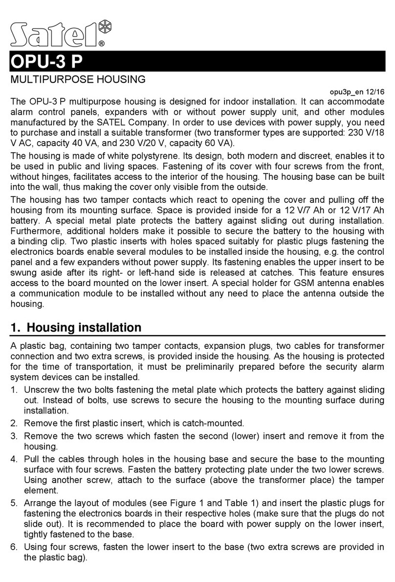 Satel OPU-3 P manual