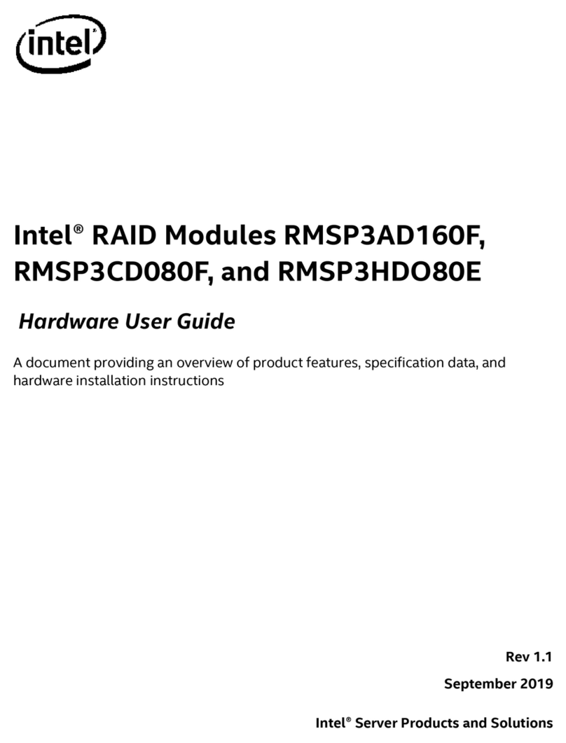 Intel RMSP3AD16OF Installation manual