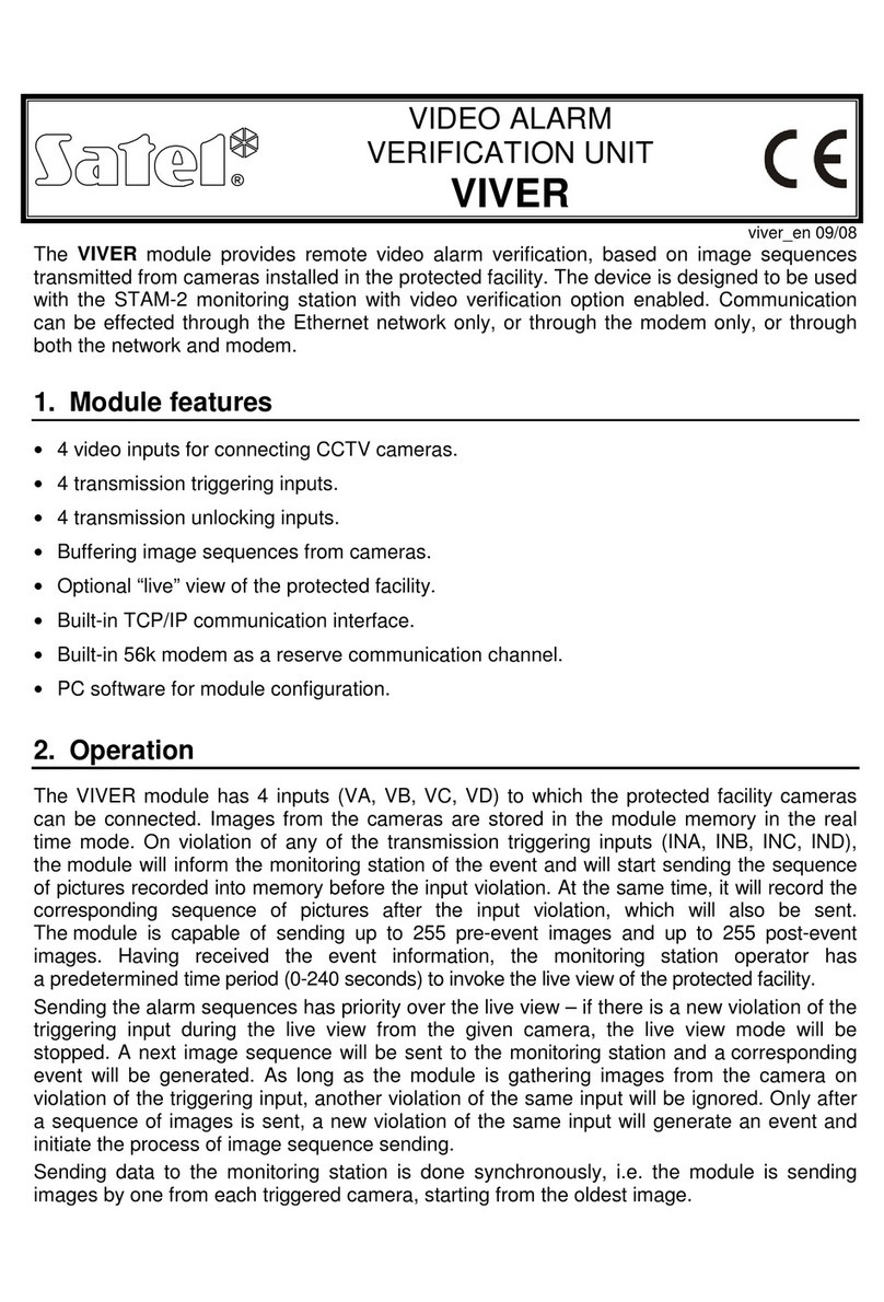 Satel VIVER User manual