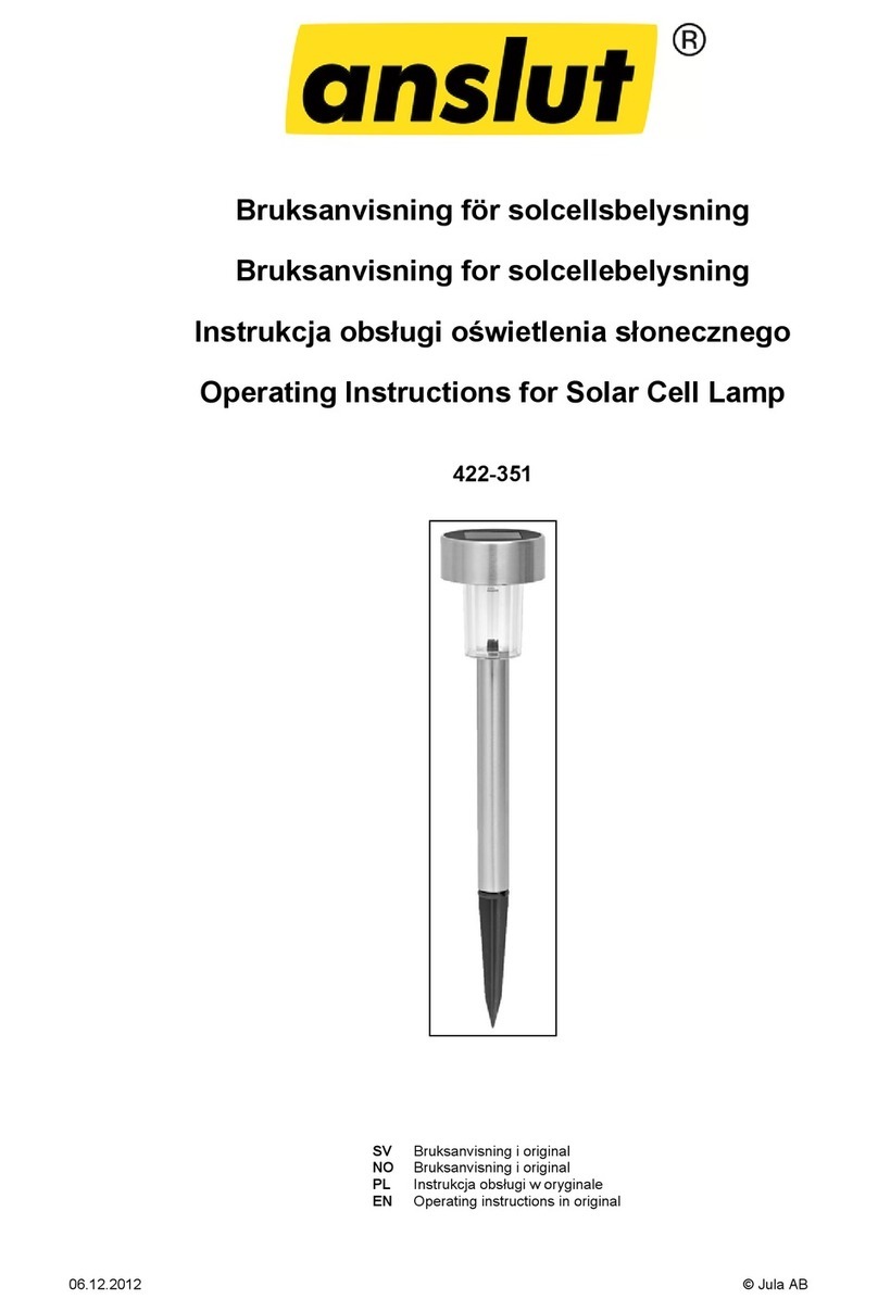 Anslut 422-351 operating instructions