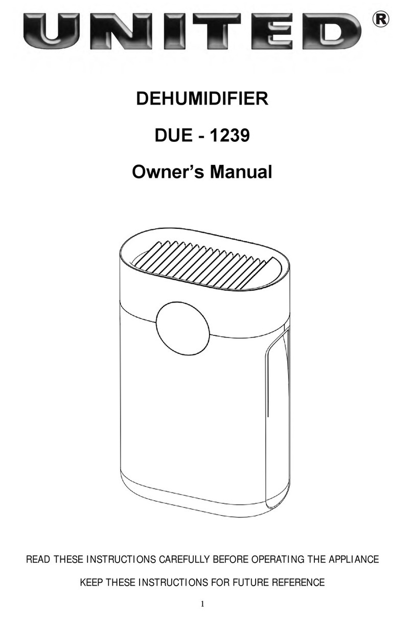 UNITED DUE-1239 owner's manual