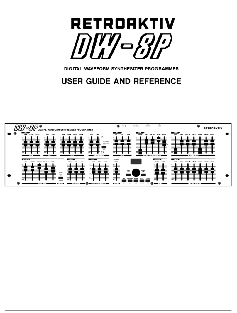 Retroaktiv DW-8P User guide and reference manual Retroaktiv DW-8P User guide and reference manual