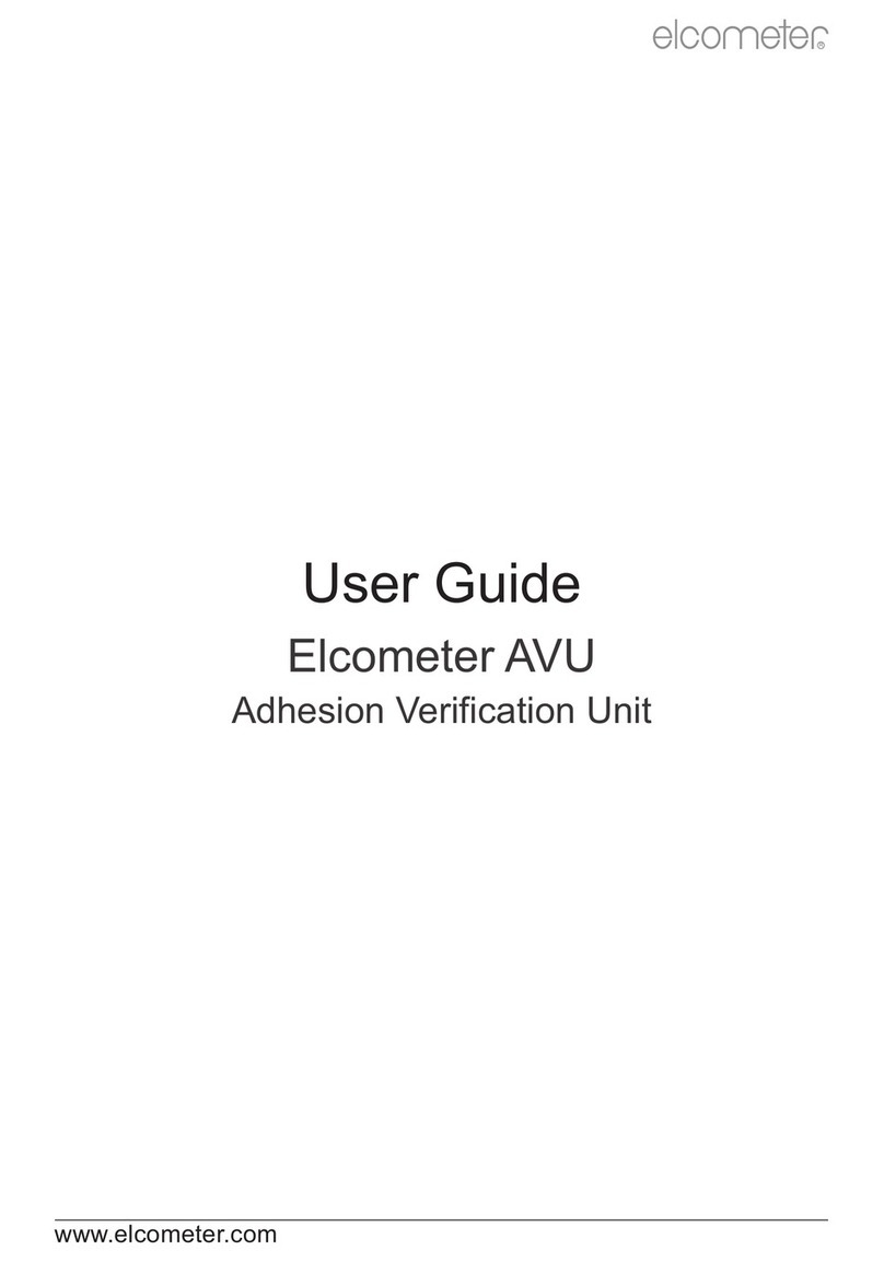 Elcometer Adhesion Verification Unit user guide