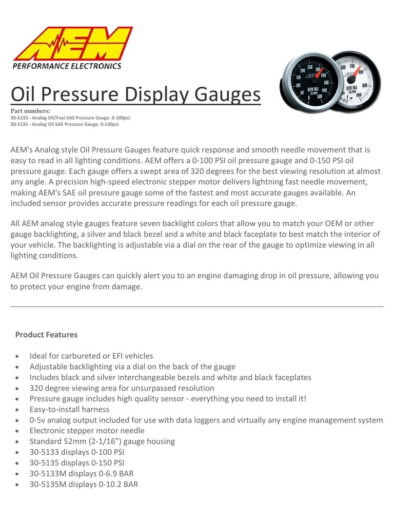 AEM 30-5133 manual