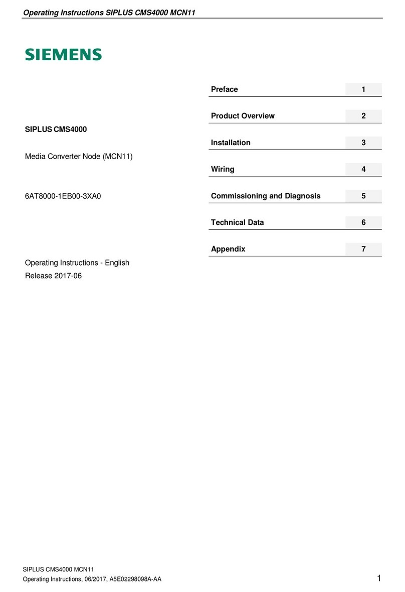 Siemens SIPLUS CMS4000 IFN VIB-A User manual