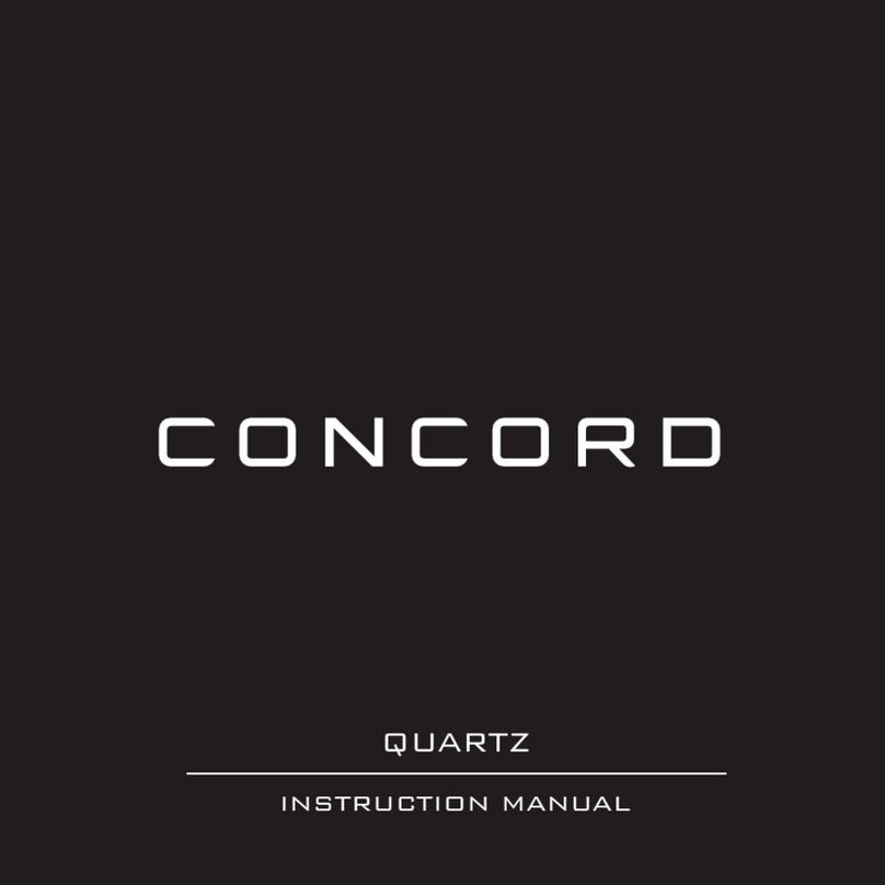 CONCORD Quartz User manual