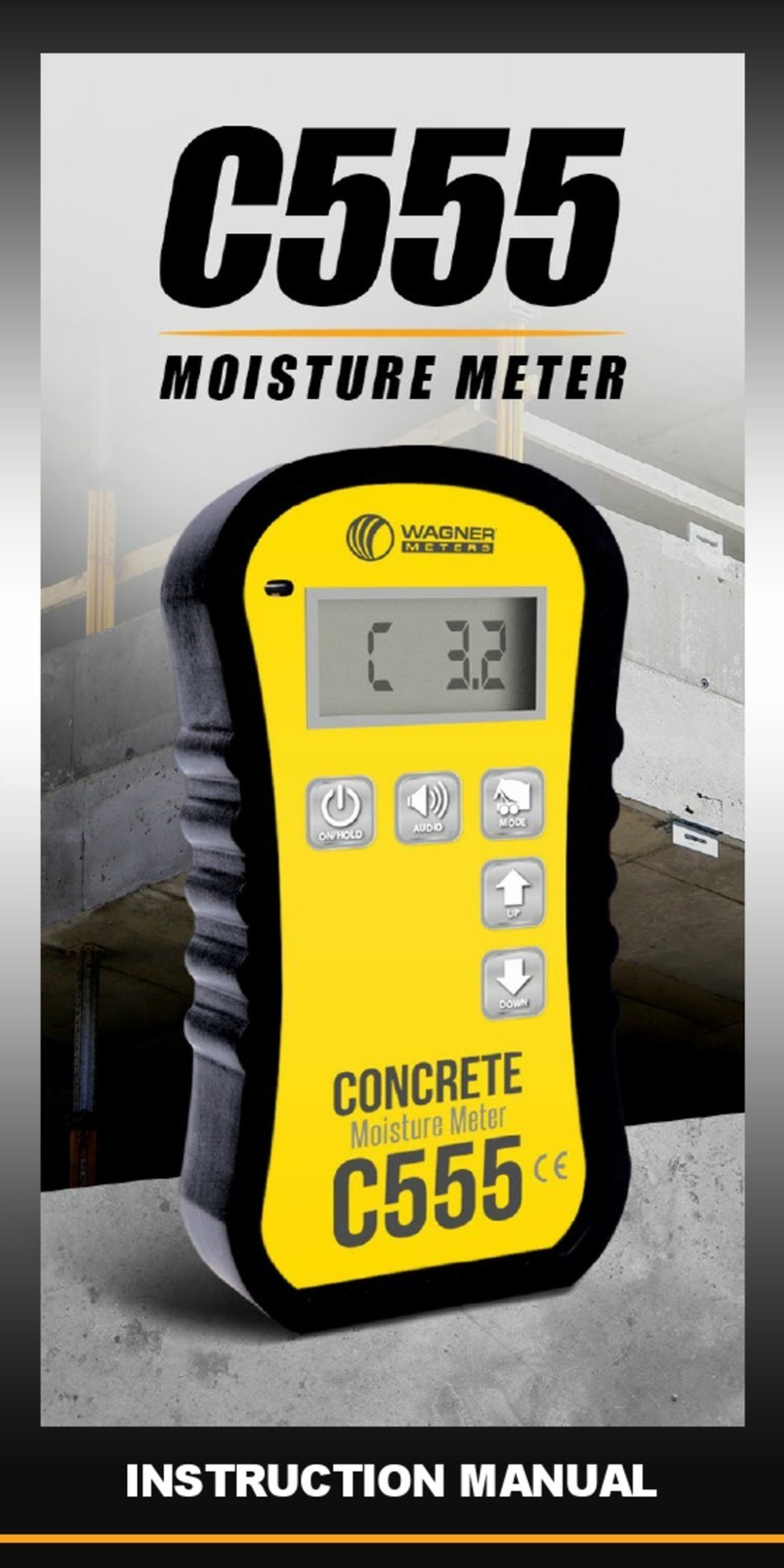 Wagner Meters C555 instruction manual