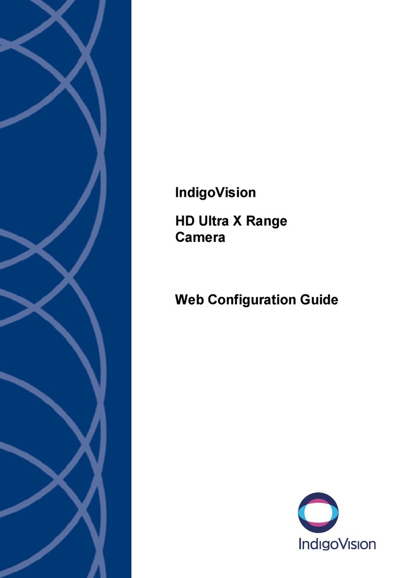 IndigoVision HD Ultra X Series Web configuration guide