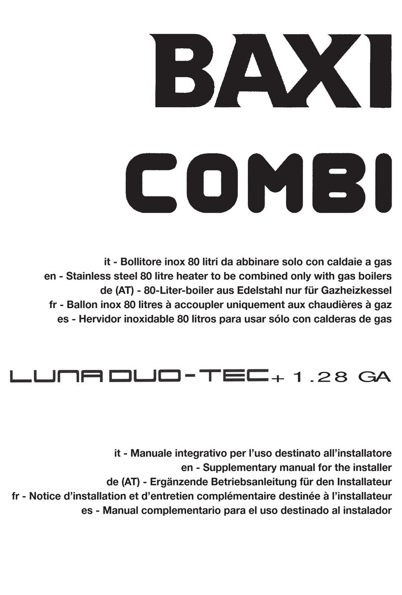 Baxi Combi LUNA DUO-TEC+ 1.28 GA User guide