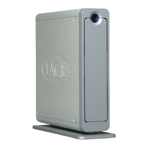 LaCie D2 BLU-RAY XL manual