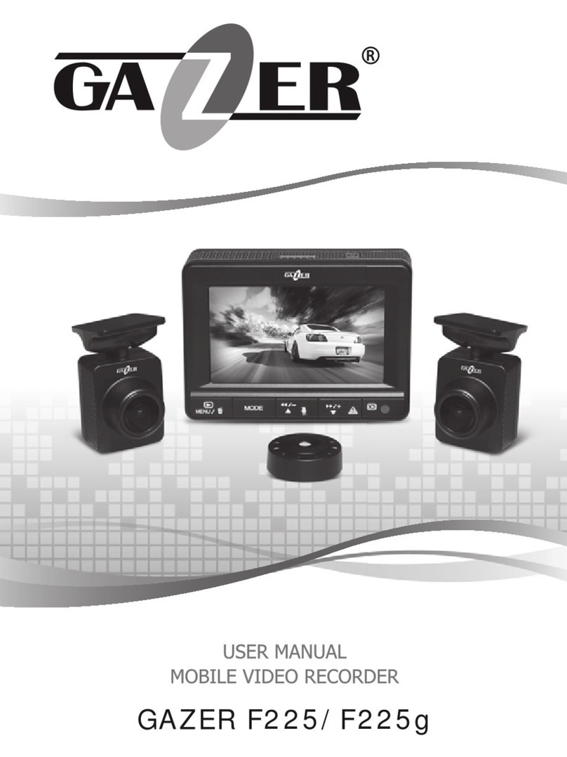 Gazer F225 user manual