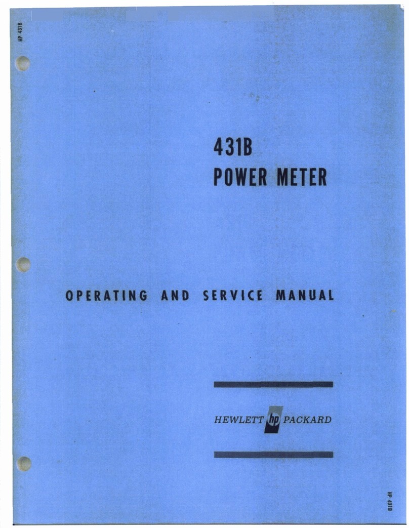 HP 431B Service manual