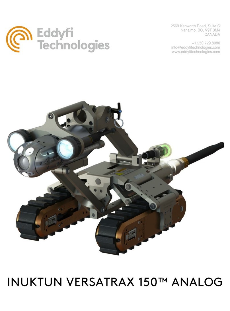 Eddyfi Technologies Inuktun Versatrax 150 Analog User manual