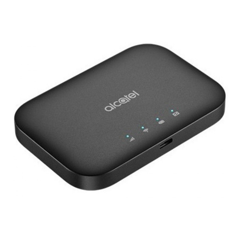 Alcatel Link Zone MW70VK User manual