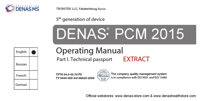 DENAS PCM 2015 operating manual