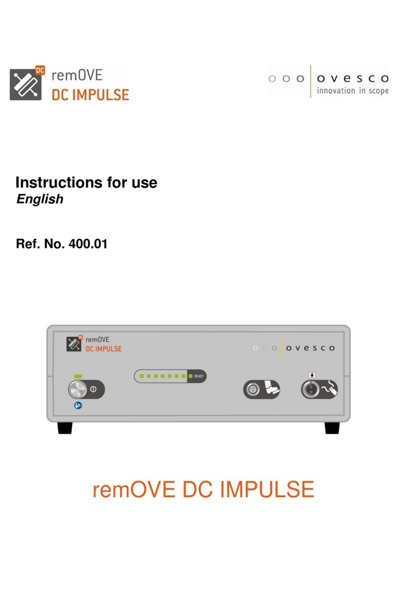 Ovesco remOVE DC Impulse Instructions for use
