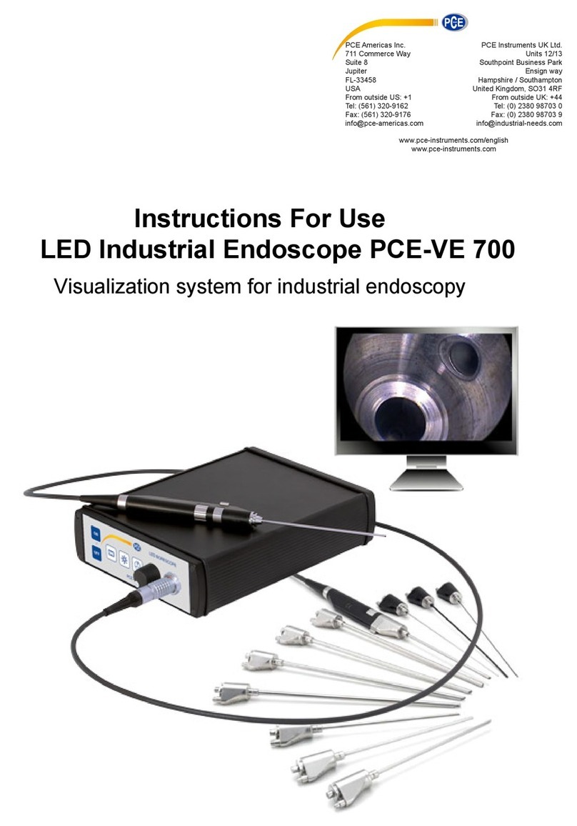 PCE Health and Fitness PCE-VE 700 Instructions for use