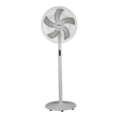 Dimplex Whisper DCPF3IN1 User manual