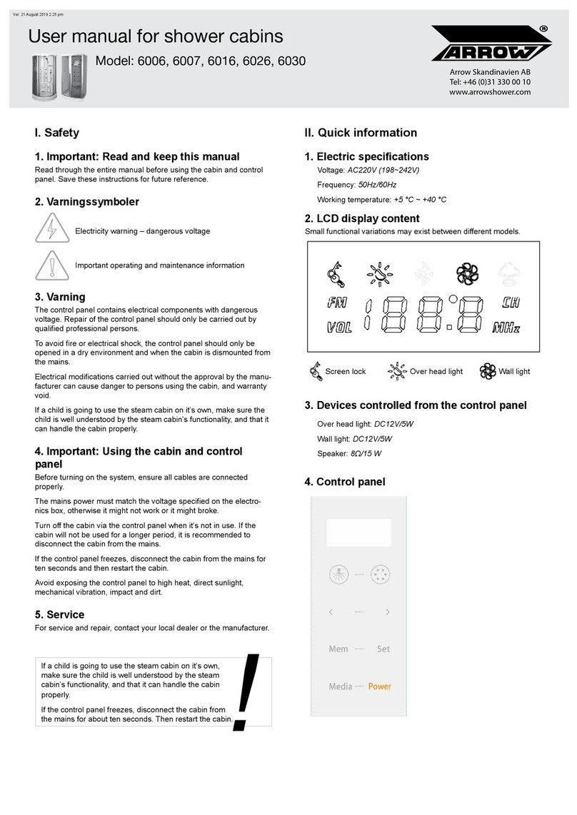 Arrow 6006 user manual