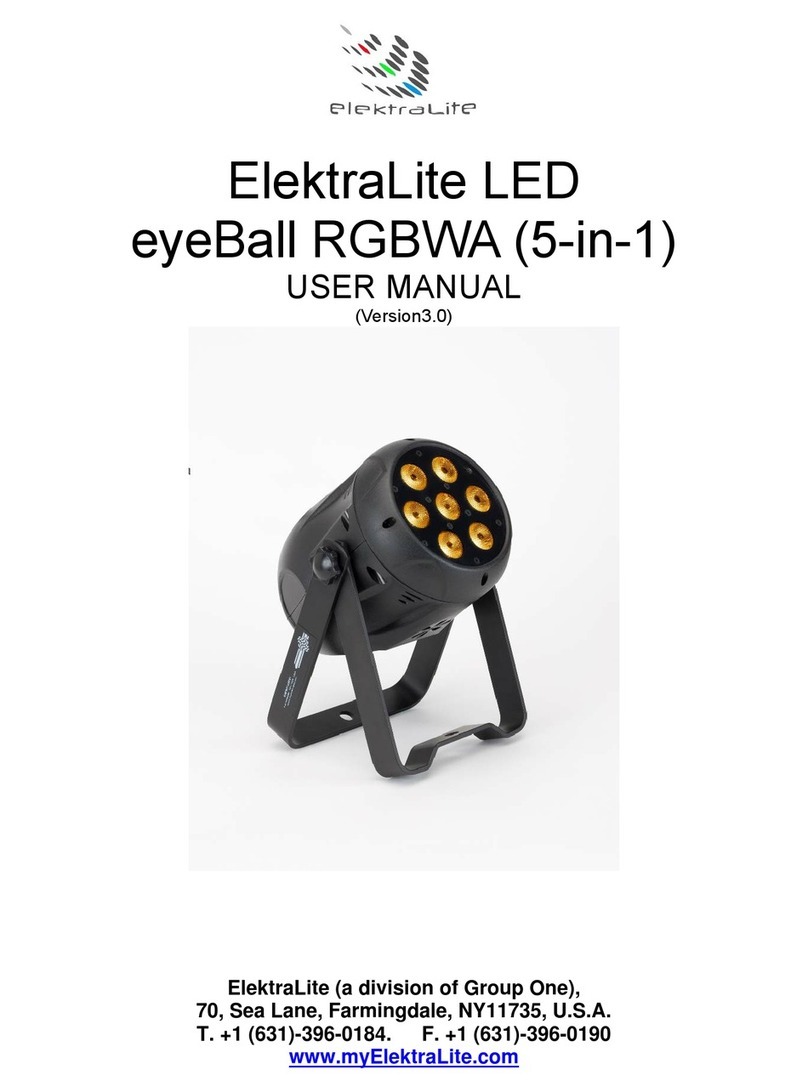 elektraLite eyeBall (5-in-1) user manual