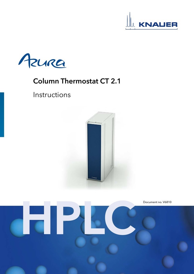 Knauer Azura CT 2.1 User manual